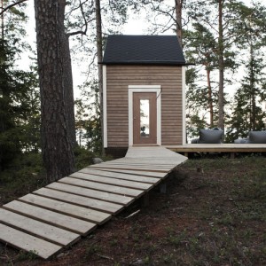 Новое в дизайне — загородный домик финского дизайнера Робина Фалька